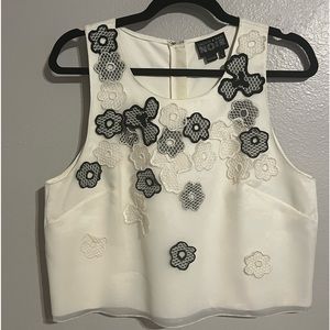 Vintage Sachin + Babi Noir Blouse